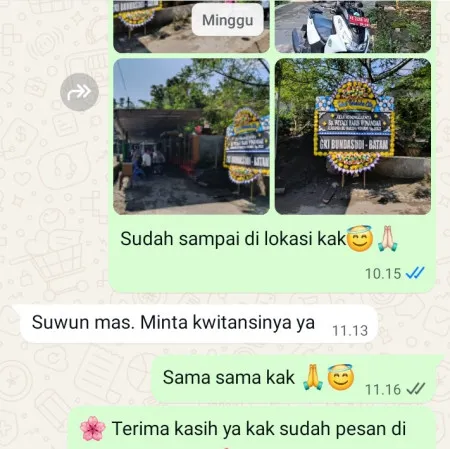 Pengiriman Papan Bunga Duka Kutruk Jambe