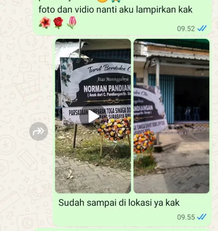 Pengiriman Karangan Bunga Kutruk Jambe