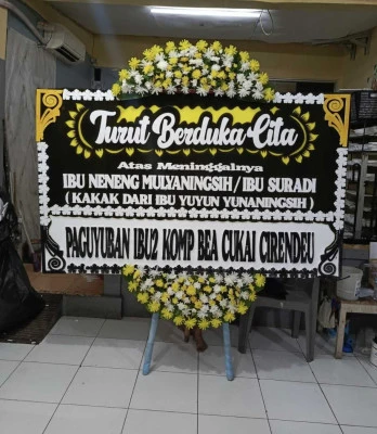Papan Bunga di Kutruk Jambe